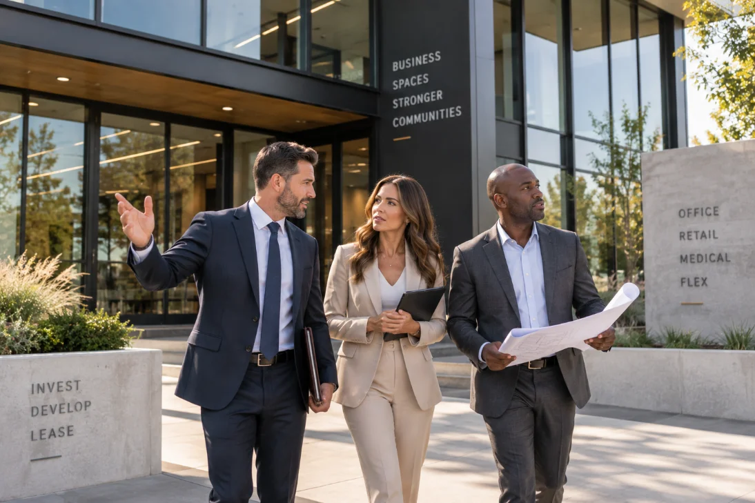 Commercial property exterior